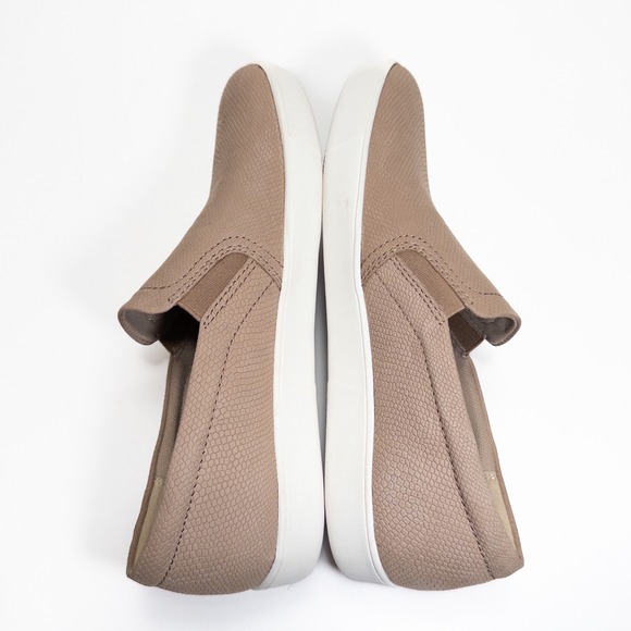 Naturalizer Marianne Women 10W Taupe Snake Embossed Slip On Sneakers - Picture 11 of 14